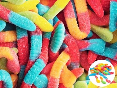Neon Worms 1lb